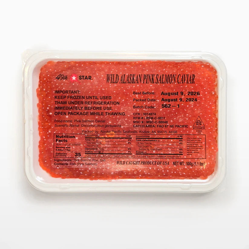 49th Star Pink Salmon Roe 500g